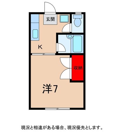 ウッドハウスの物件間取画像